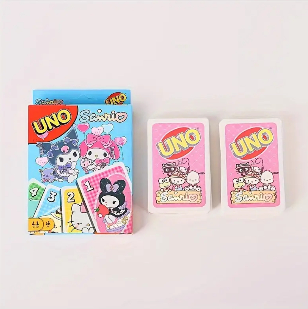 UNO juego de cartas con Temática Hello Kitty Sanrio - Imagen 6
