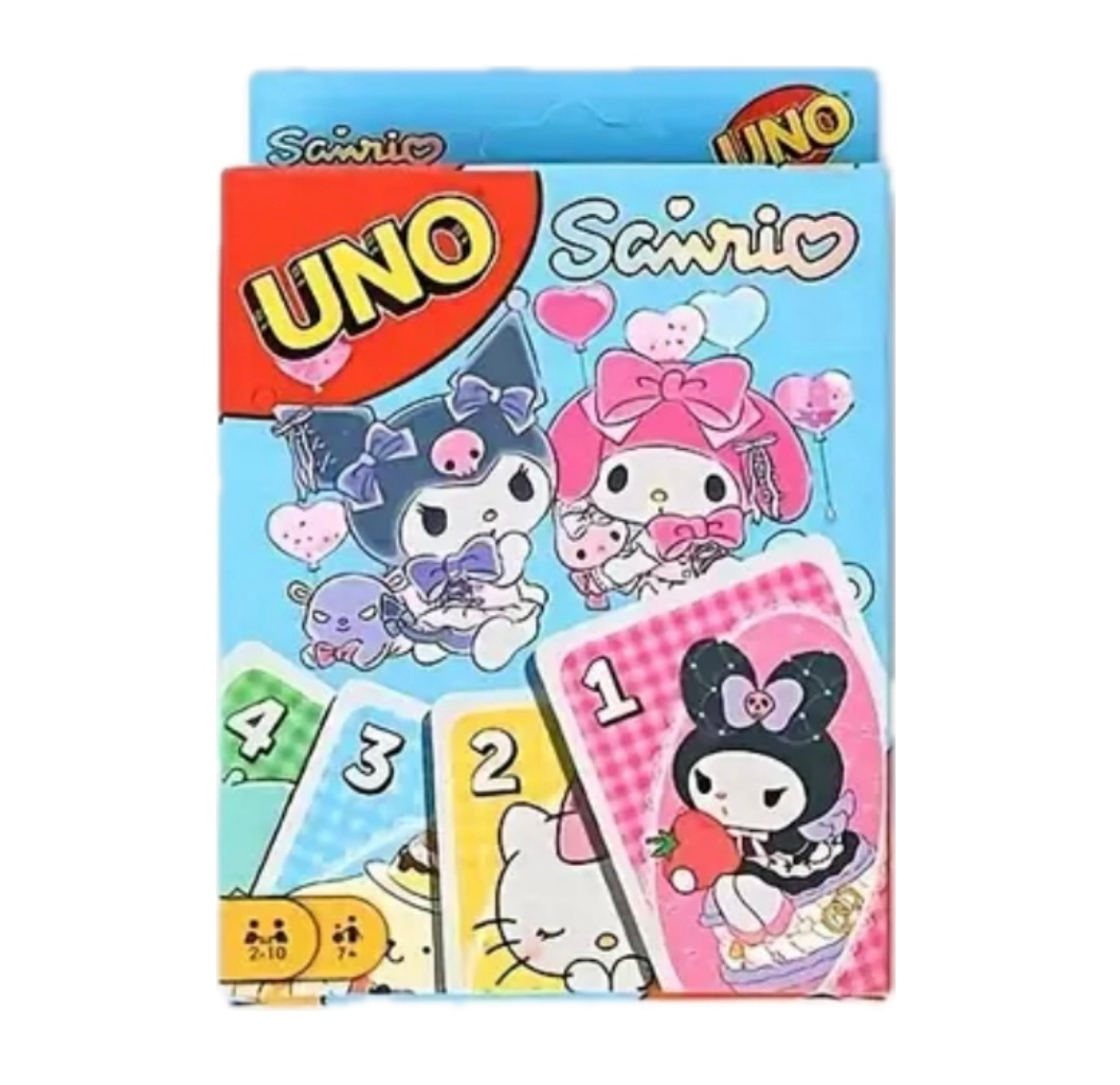 UNO juego de cartas con Temática Hello Kitty Sanrio