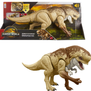 Dinosaurio Jurassic World Distortus Rex de 56cm con rugidos