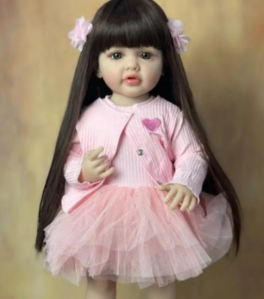 Valentina bebé reborn realista 56cm - Imagen 2