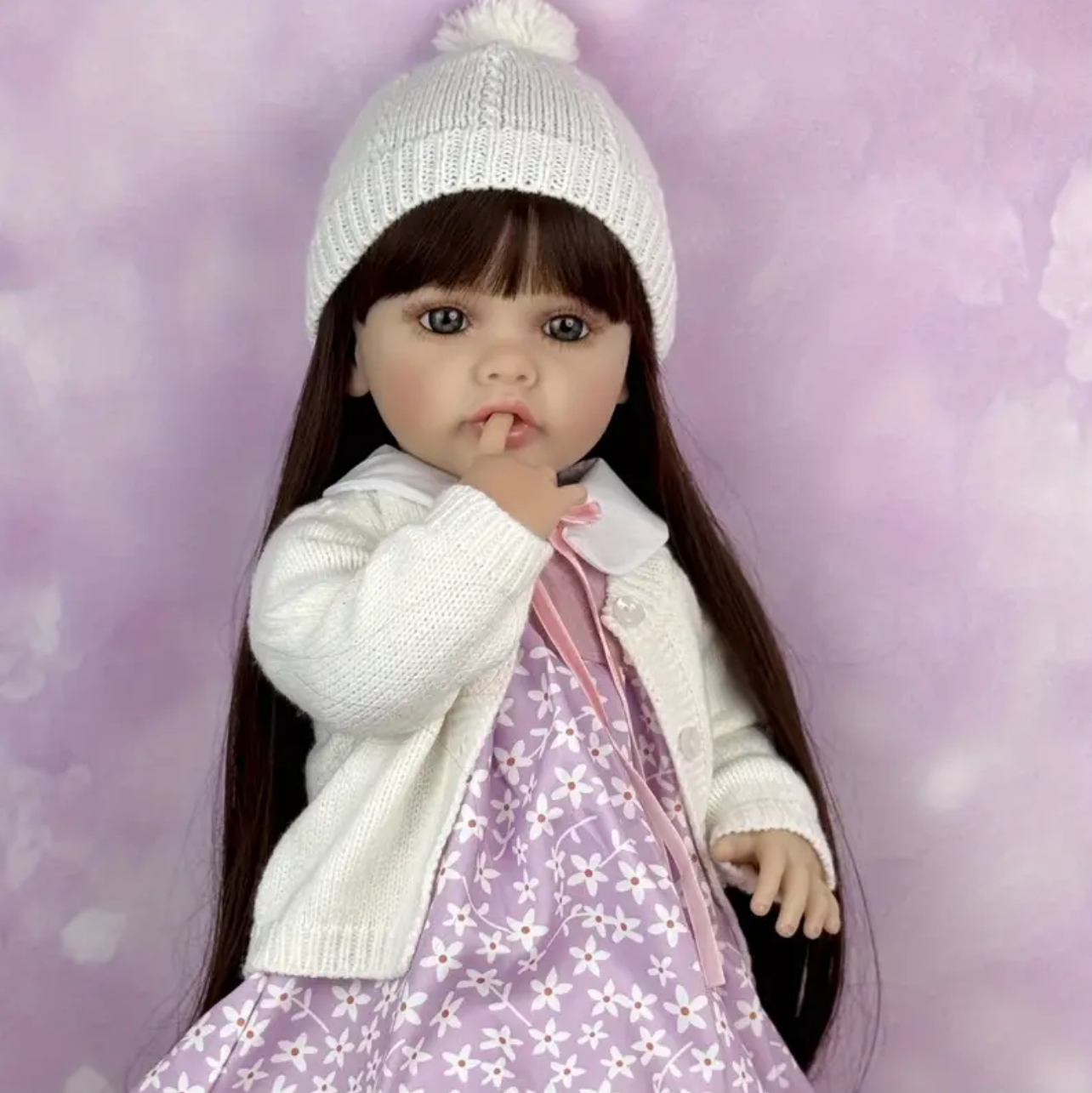María bebé reborn realista 56cm