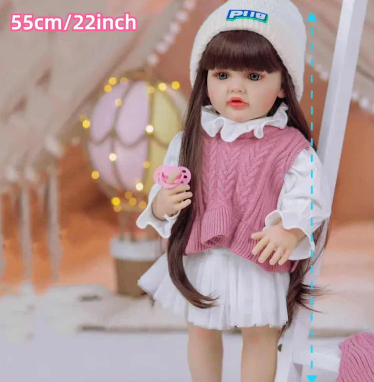 Aitana bebé reborn realista 56cm