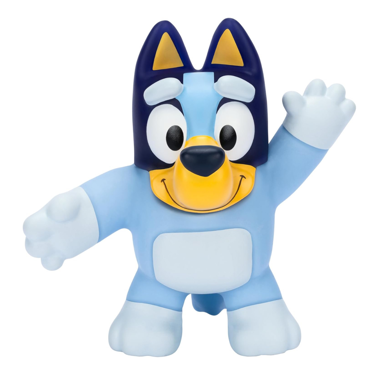 Figura de Bluey elástico. Estira 3 veces su tamaño