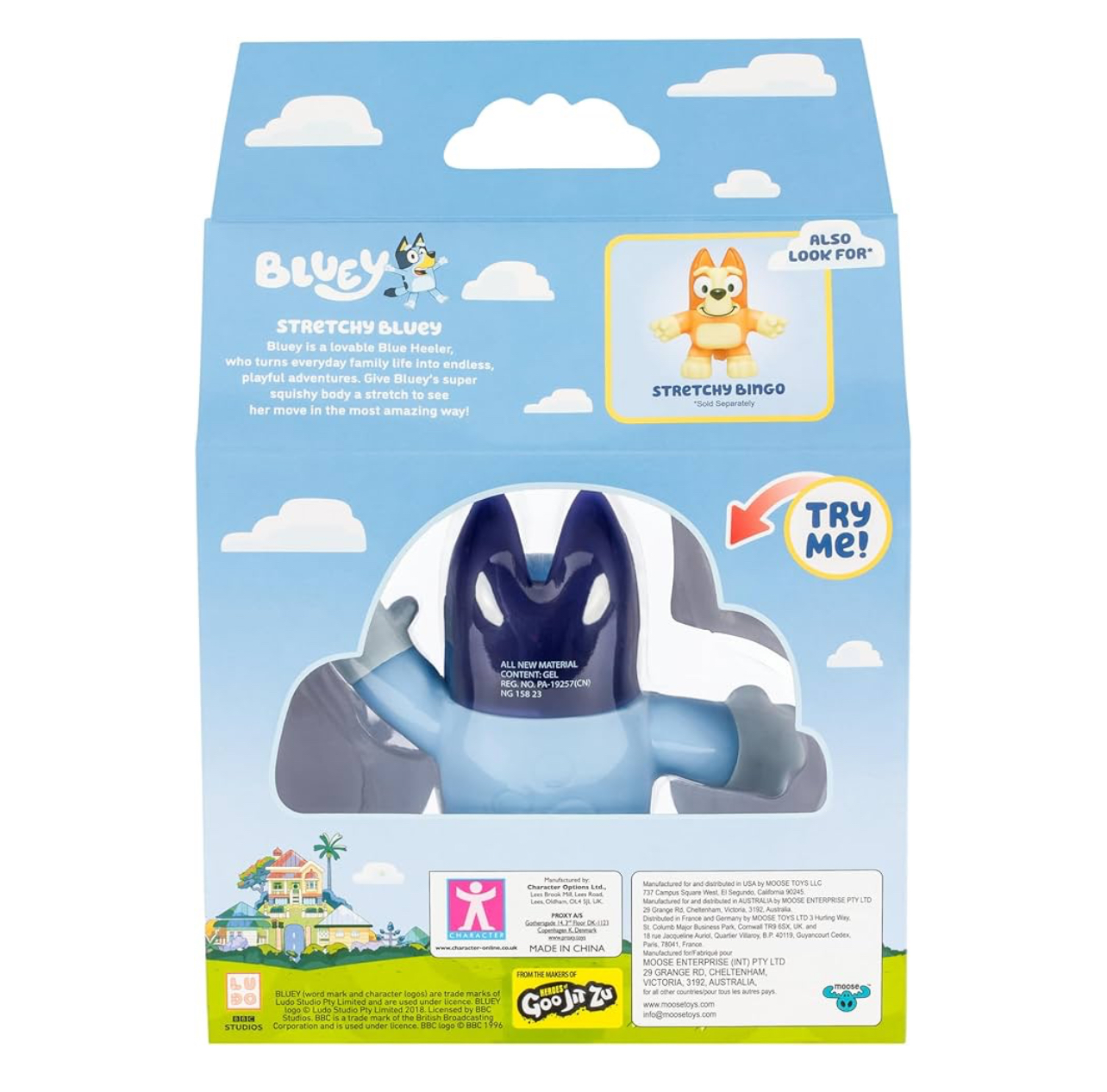 Figura de Bluey elástico. Estira 3 veces su tamaño - Imagen 2