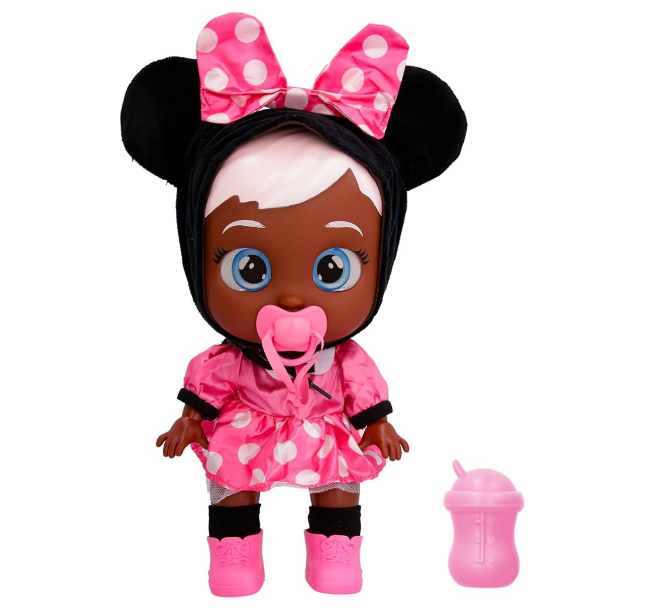 Cry Babies Minnie mouse morena llora con lágrimas reales y sonidos