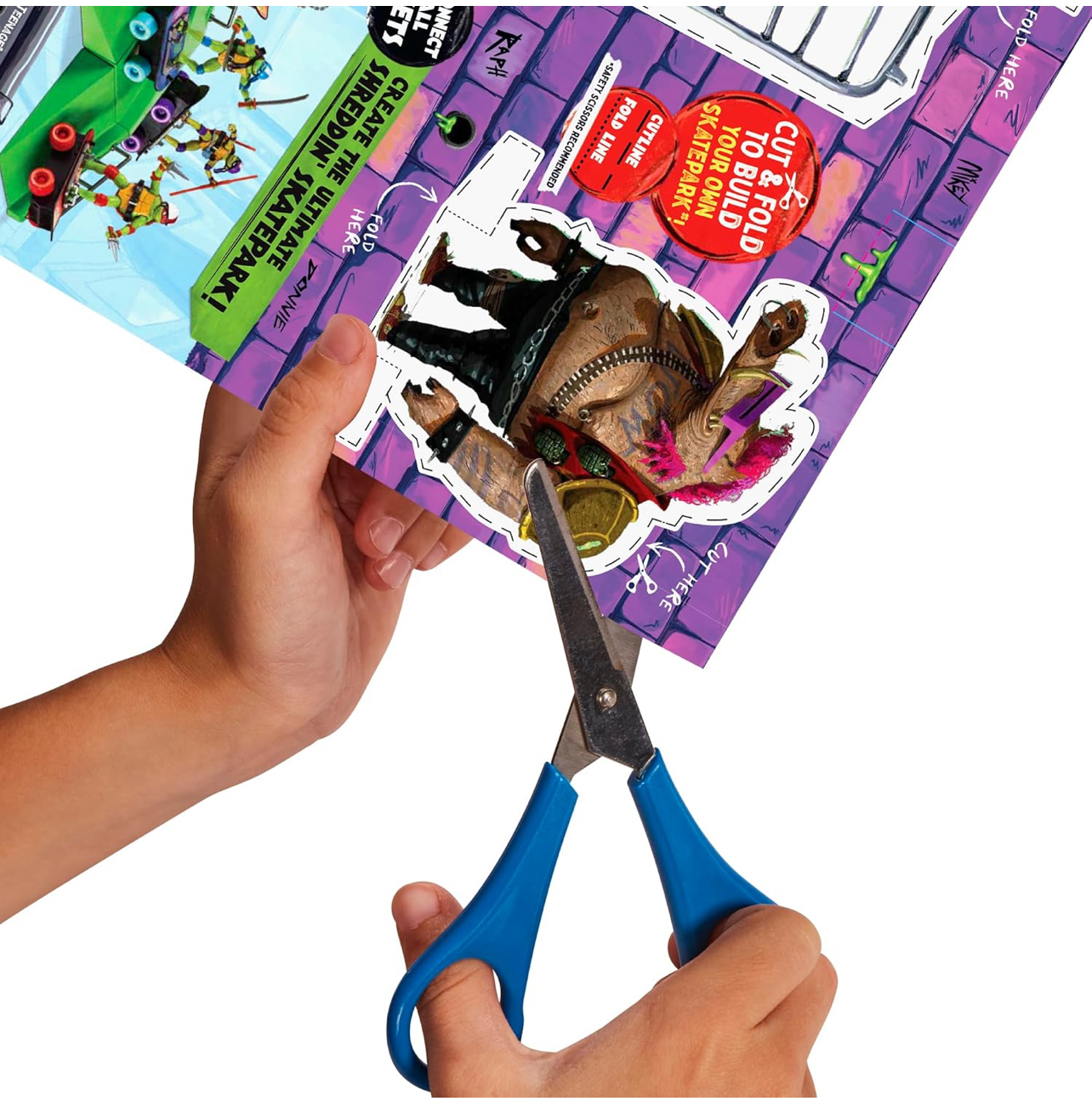 Juego de patinaje de Michelangelo Tortugas Ninjas - Imagen 5