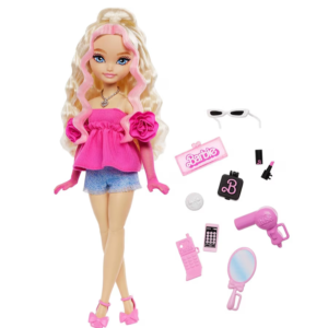 Barbie Dream Besties Malibú Con 11 accesorios de maquillaje