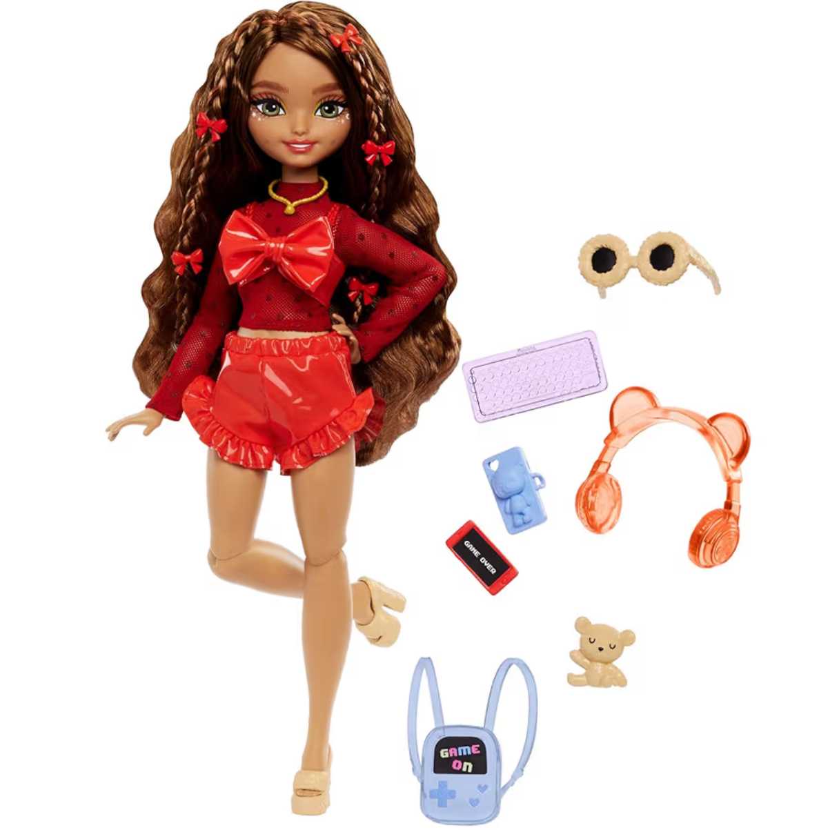 Barbie Dream Besties Teresa Con 11 accesorios de videojuegos