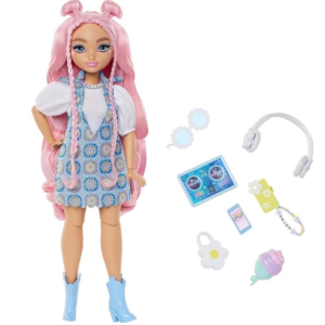 Barbie Dream Besties Daisy con 9 accesorios de música y DJ