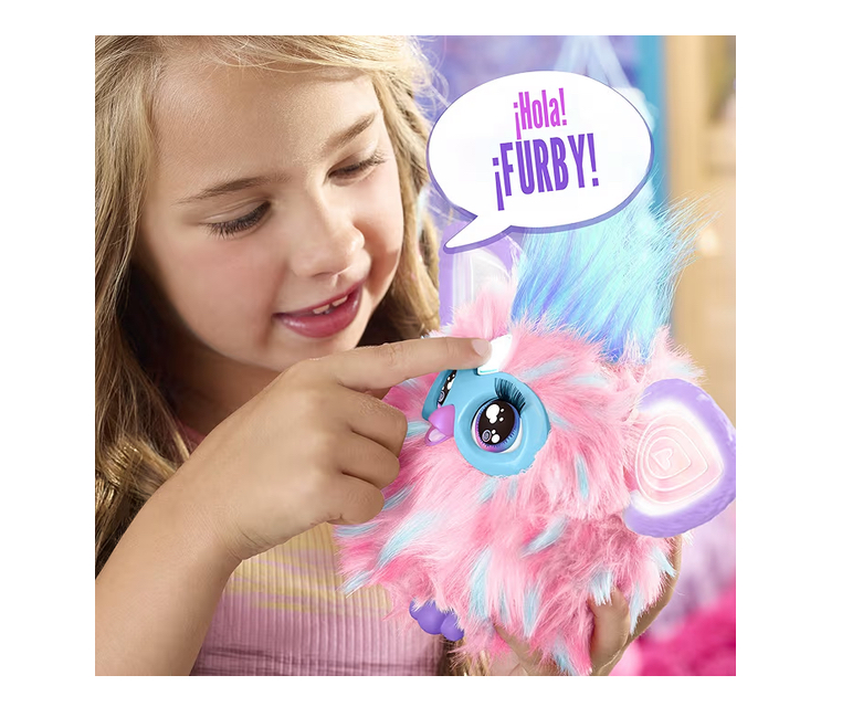 Mascota interactiva Furby con accesorios, luces y más de 600 reacciones - Imagen 3