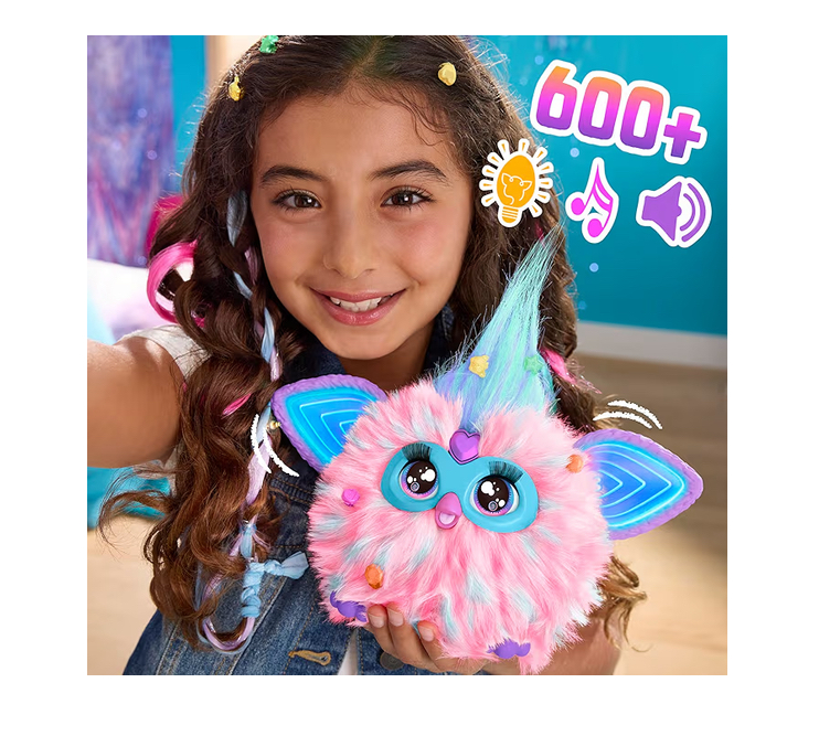 Mascota interactiva Furby con accesorios, luces y más de 600 reacciones - Imagen 5