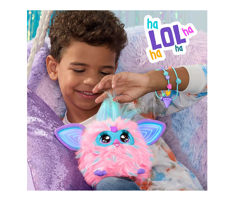 Mascota interactiva Furby con accesorios, luces y más de 600 reacciones - Imagen 7