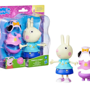 Peppa Pig muñeca Rebecca 15cm con 2 cambios de ropa