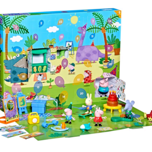 Calendario de adviento Peppa Pig George fiesta de cumpleaños