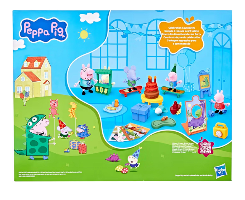 Calendario de adviento Peppa Pig George fiesta de cumpleaños - Imagen 5