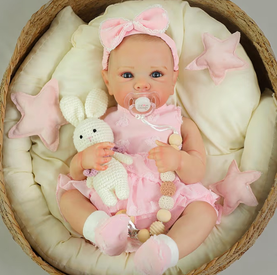 Laura bebé reborn realista 46cm