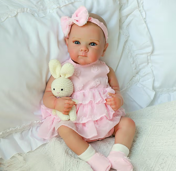 Laura bebé reborn realista 46cm - Imagen 5