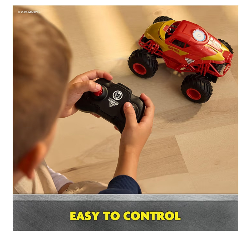 Monster Jam Monster Truck Ironman 19cm carro a control remoto - Imagen 4