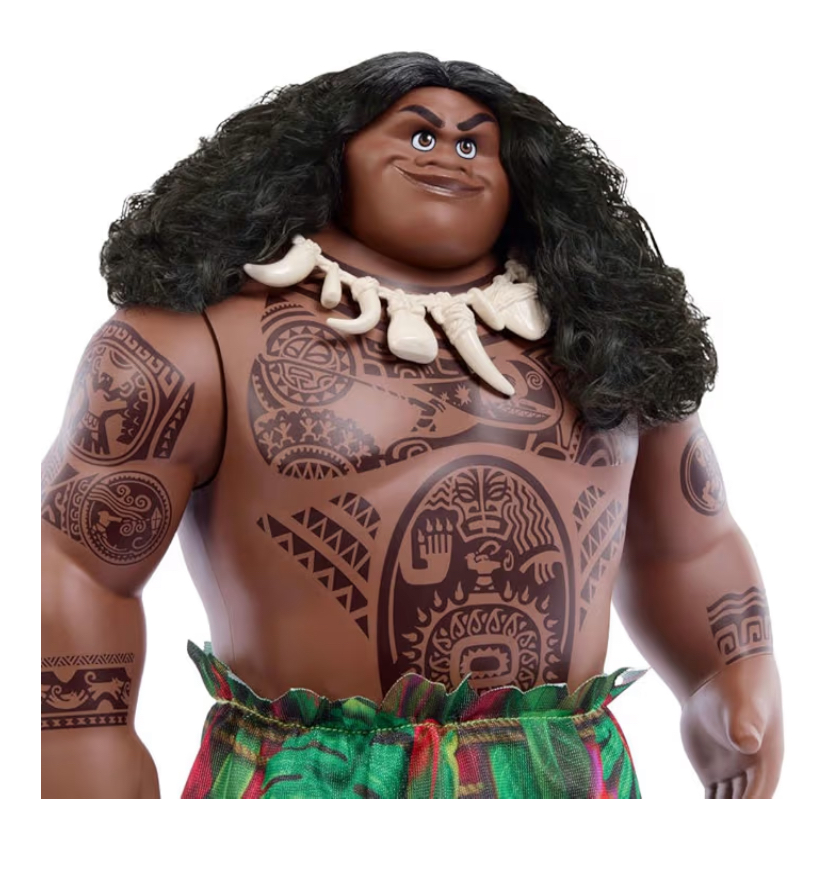 Moana y Maui muñecos de 30cm con 4 accesorios Disney - Imagen 4