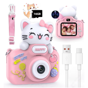 Cámara digital Hello Kitty con memoria USD