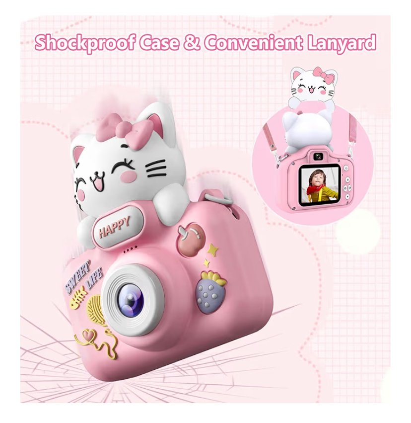 Cámara digital Hello Kitty con memoria USD - Imagen 2