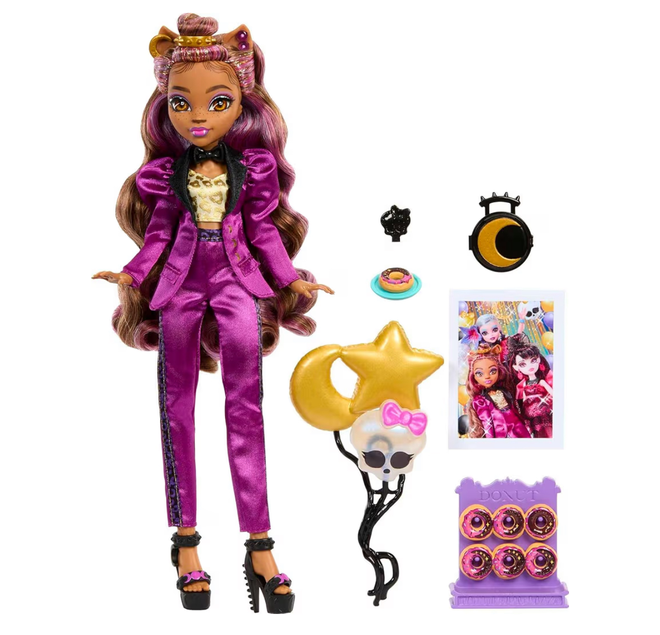 Monster High - Clawdeen Wolf Accesorios de fiesta