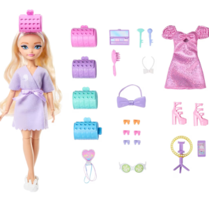 Dream Besties Malibú Get Ready with Barbie accesorios de cuidados