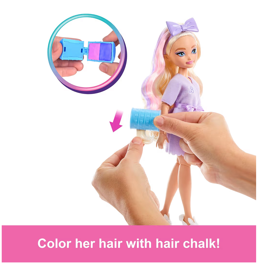 Dream Besties Malibú Get Ready with Barbie accesorios de cuidados - Imagen 3