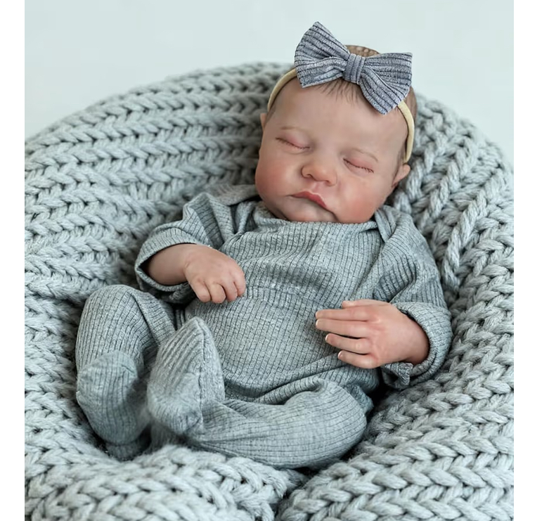 Miranda bebé reborn realista 46cm - Imagen 2
