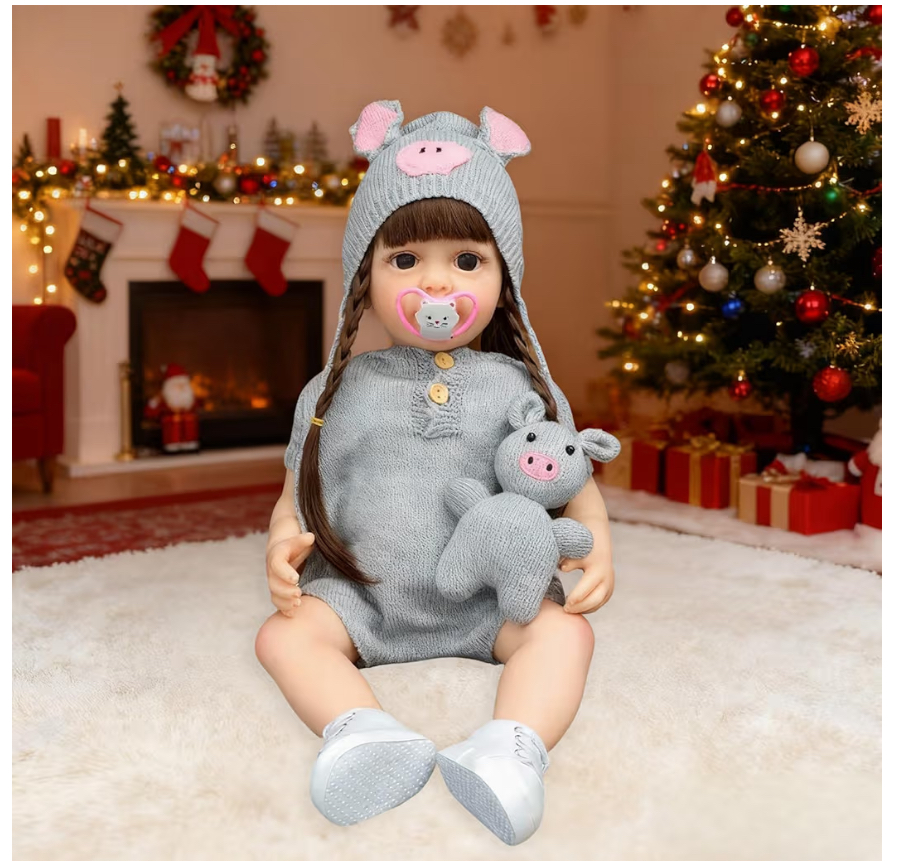 Ximena bebé reborn realista 56cm