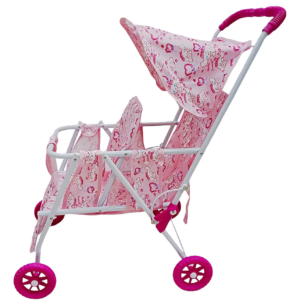 Coche doble para muñecas altura 65cm