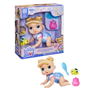 Baby Alive gateadora rubia con accesorios y sonido (copia)
