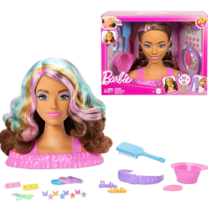 Barbie cabezal de muñeca para peirnar y pintar con 20 piezas
