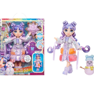 Violet Rainbow High Winter muñeca de moda articulada