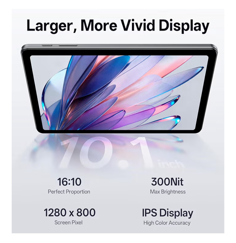 Tablet 10 pulgadas 24GB RAM 128 GB ROM cámara dual de 2MP+8MP - Imagen 4