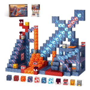 Bloques magnéticos Minecraft Espada x100 piezas de cubo