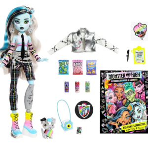 Monster High Frankie Stein Comité de bienvenida 15 accesorios