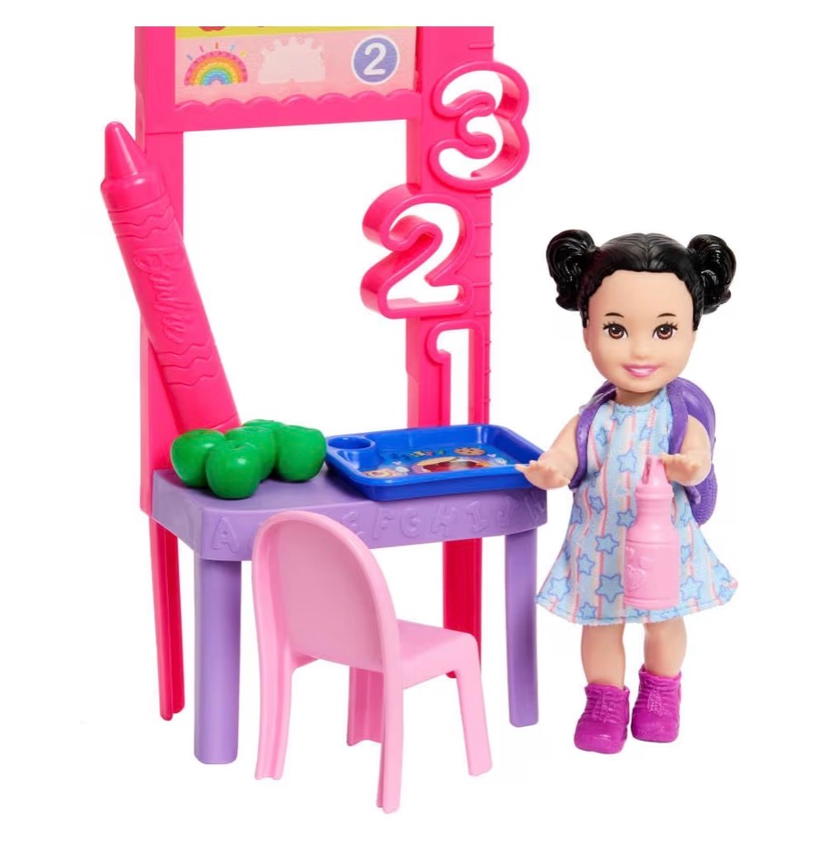 Barbie profesora con alumna y aula de clases - Imagen 2
