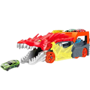 Hot Wheels transportador de lanzamiento de Dragón rojo