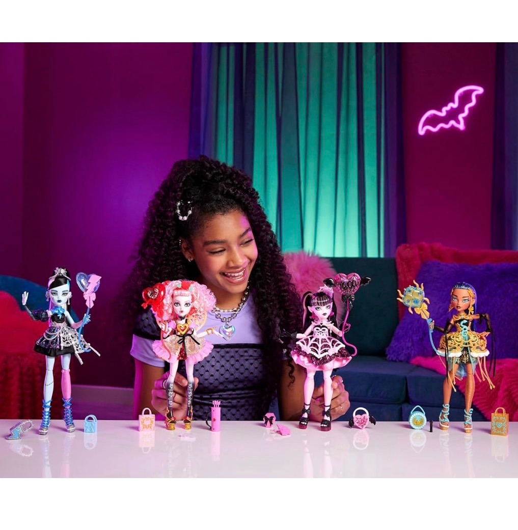 Monster High Frankie Stein Serie fiesta de cumpleaños - Imagen 5