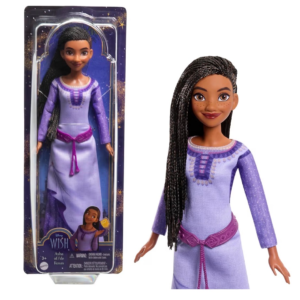 Disney Wish Asha de Rosas Muñeca 30cm con ropa extraible