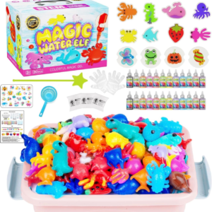 Magic Water elf Kit para hacer Squishy x24 colores y moldes
