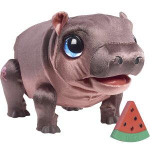 FurReal Sally the Hippo camina, se acuesta, come, más de 30 sonidos
