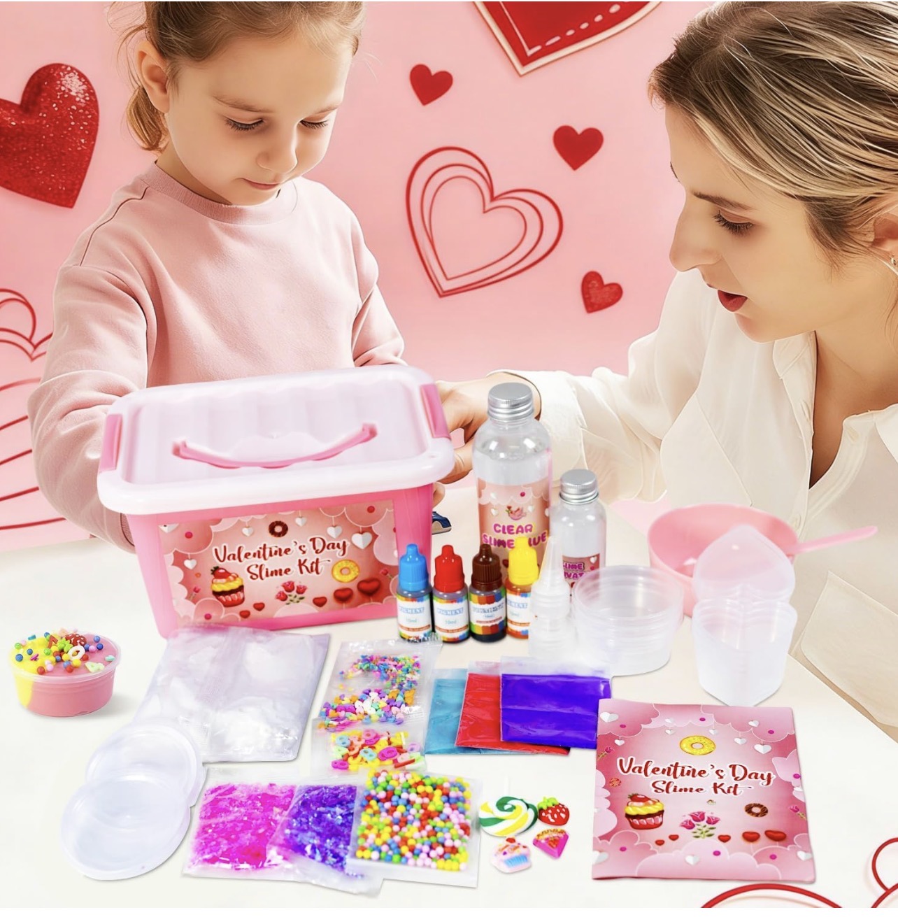 Kit de slime san Valentín - Imagen 2