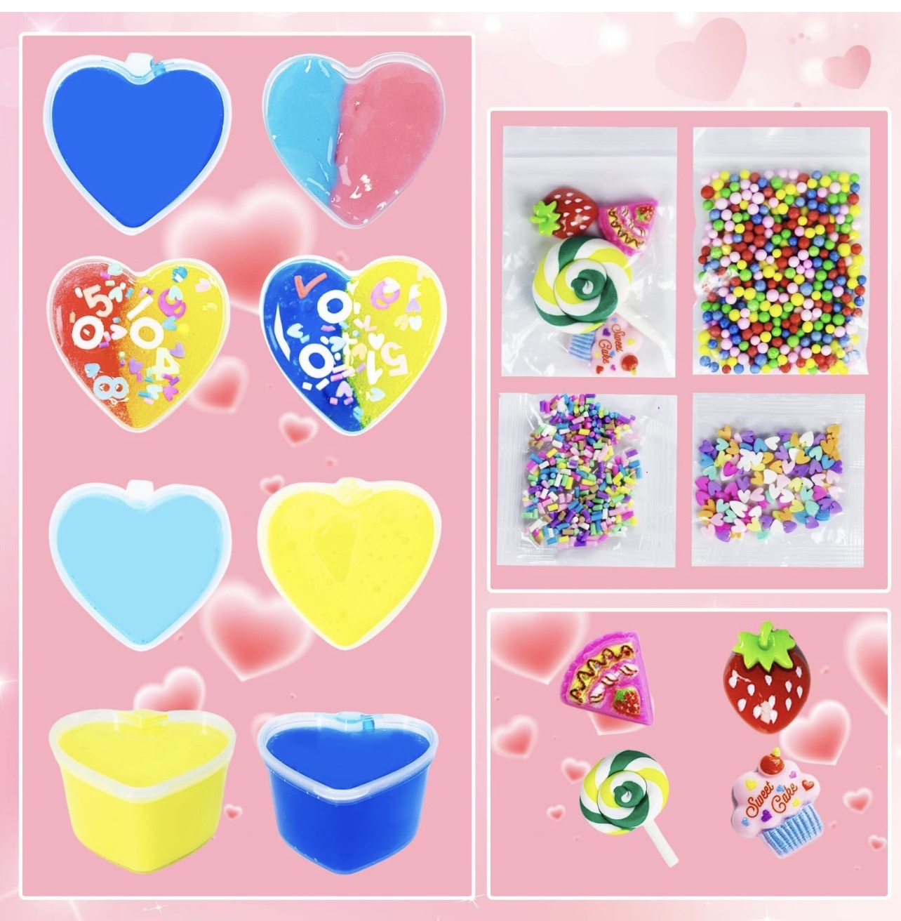 Kit de slime san Valentín - Imagen 3