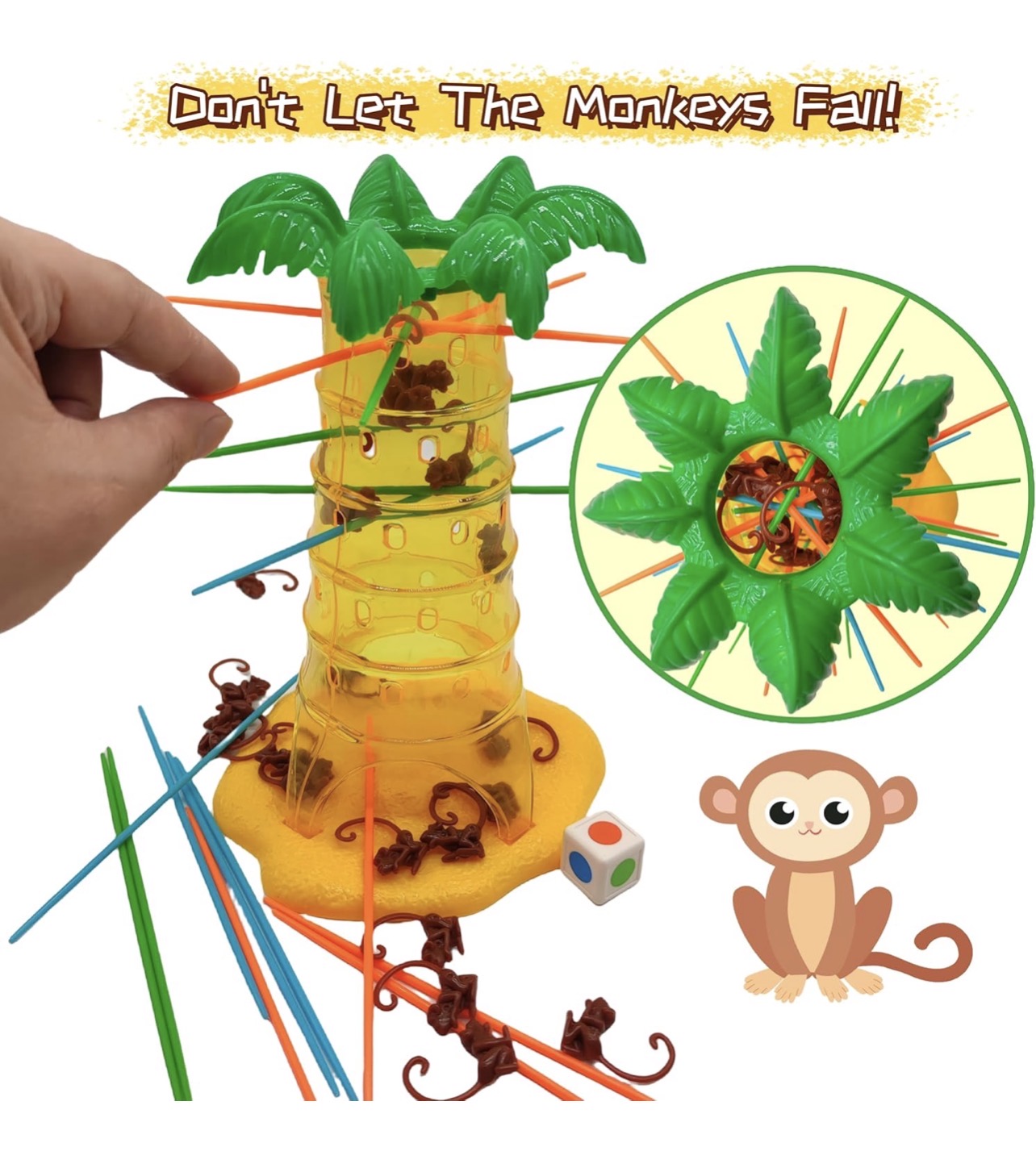 Juego de mesa Monos locos para la familia - Imagen 2