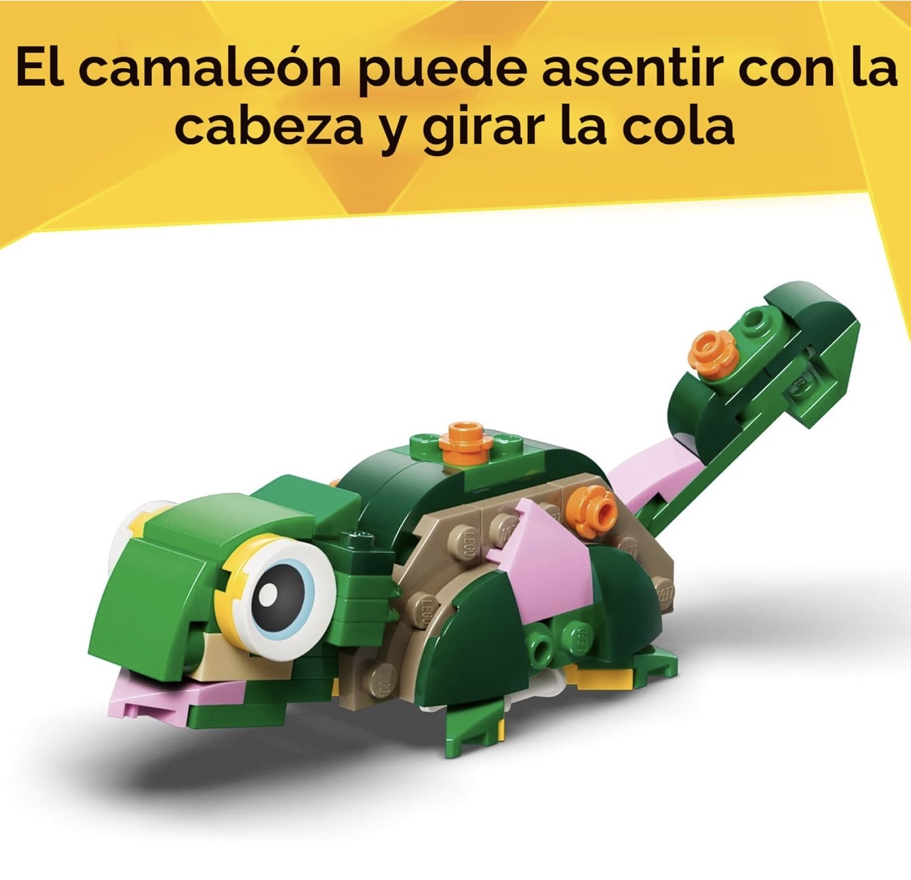 LEGO creator 3 en 1: Tortuga, camaleón y rana - Imagen 4