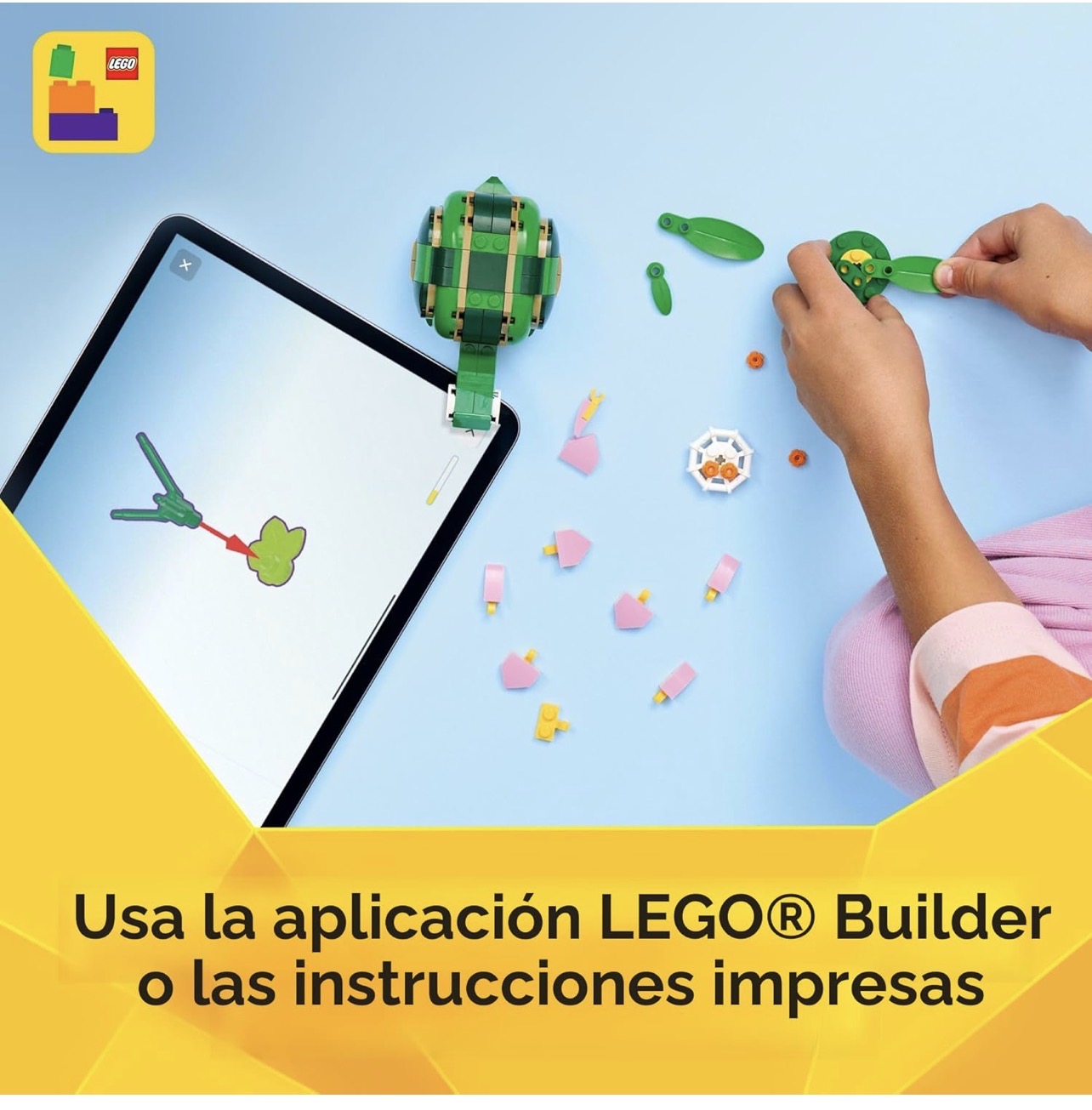 LEGO creator 3 en 1: Tortuga, camaleón y rana - Imagen 5