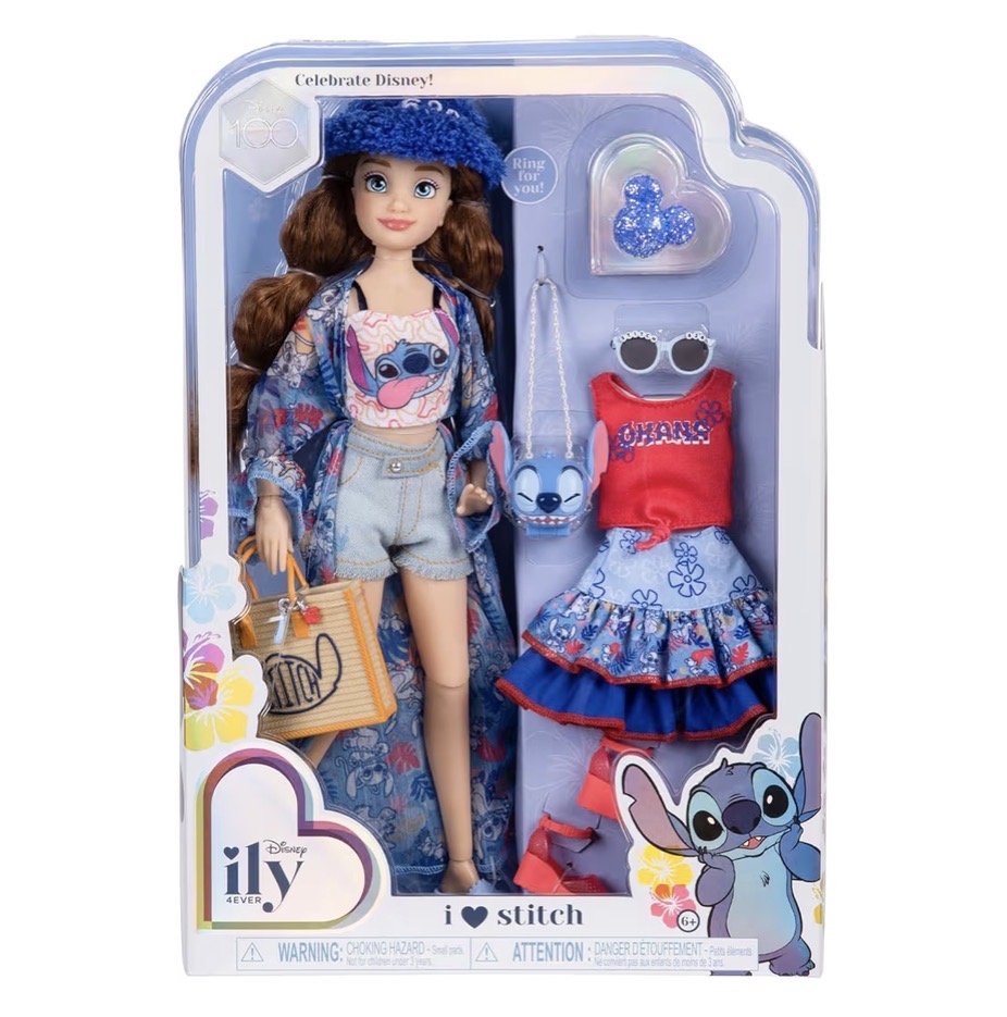 Muñeca Disney ILY 4 Ever de Stitch Con doble ropa y accesorios - Imagen 2