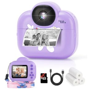 Cámara instantánea de fotos y videos con juegos y mp3